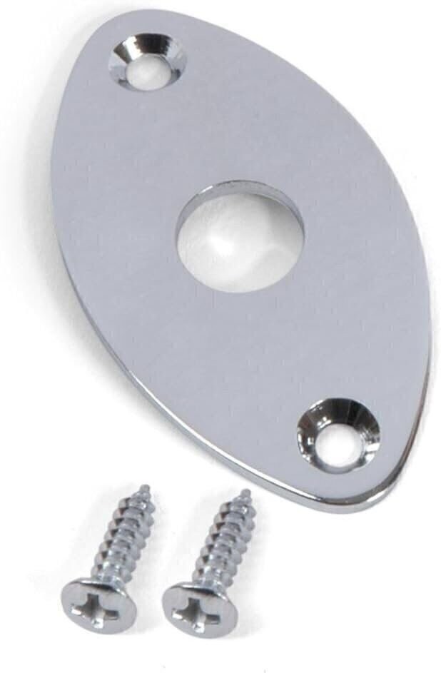 Gotoh Metal Oval Jack Plate, Chrome