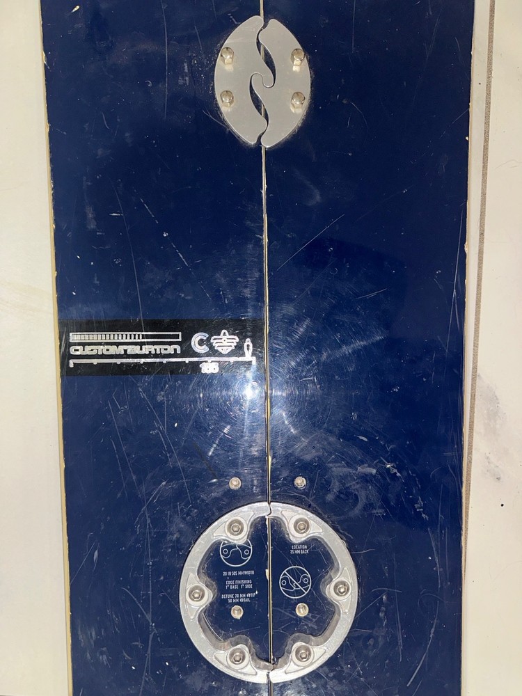 Burton Custom 165 SplitBoard blue