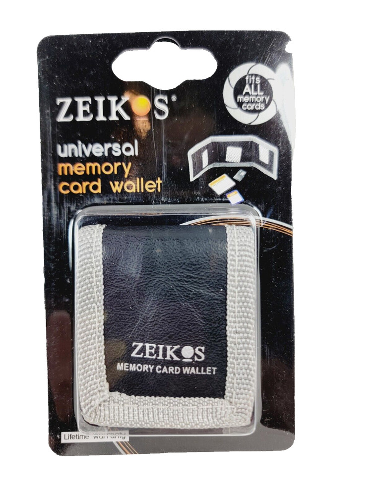 ZEIKOS Universal Memory Card Wallet