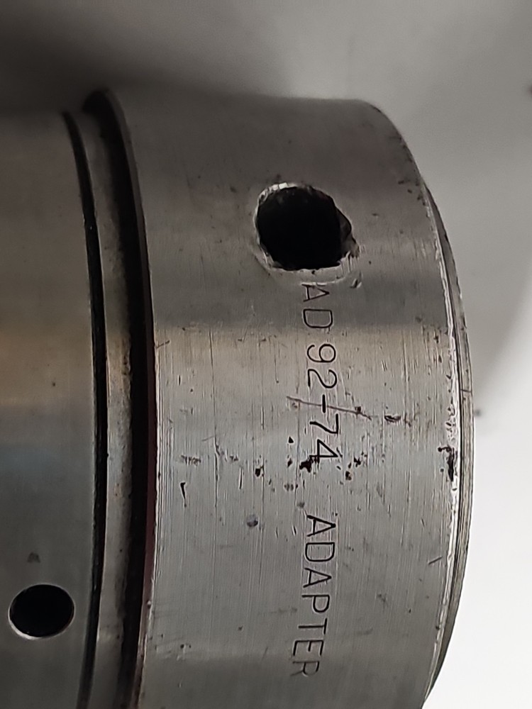 Jacobs Lever Operated Flex Collet Chuck Model 92 & Threaded Back Adapter Tools