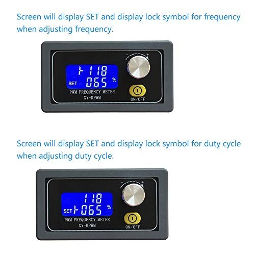 Adjustable PWM Frequency Generator 1Hz-150KHz, LCD Display, Square Wave Module