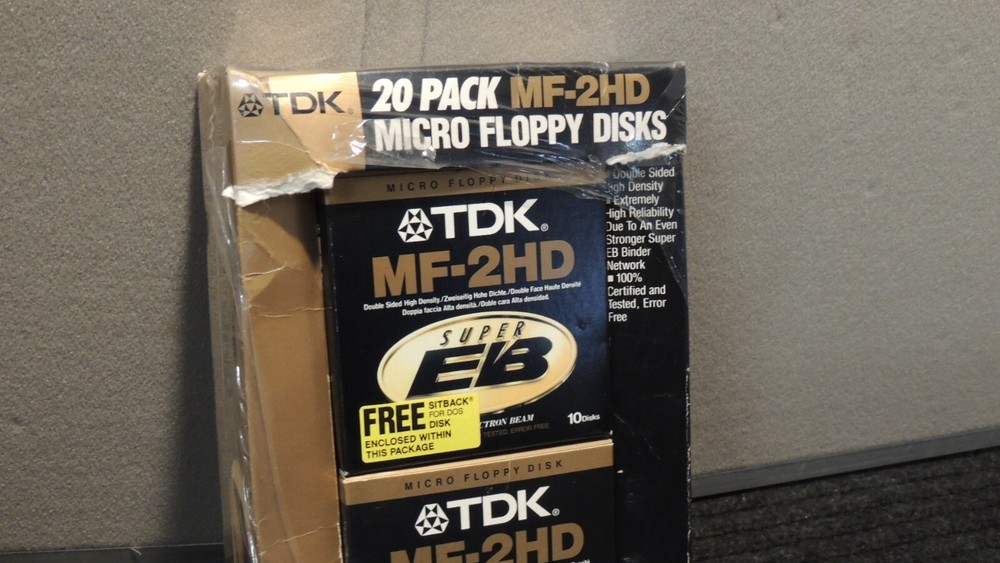 TDK MF-2HD Micro Floppy Disks 20 pack