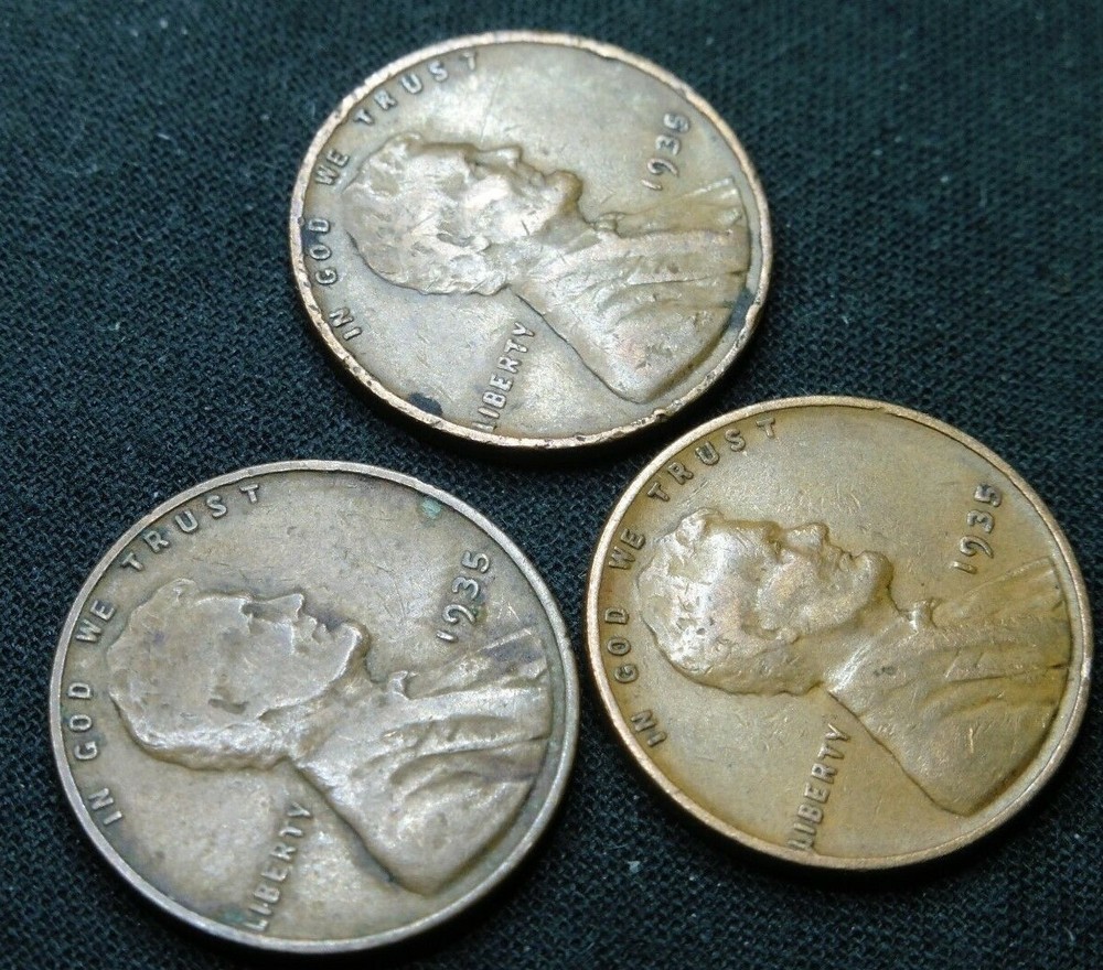 1935 P Lincoln Head Penny
