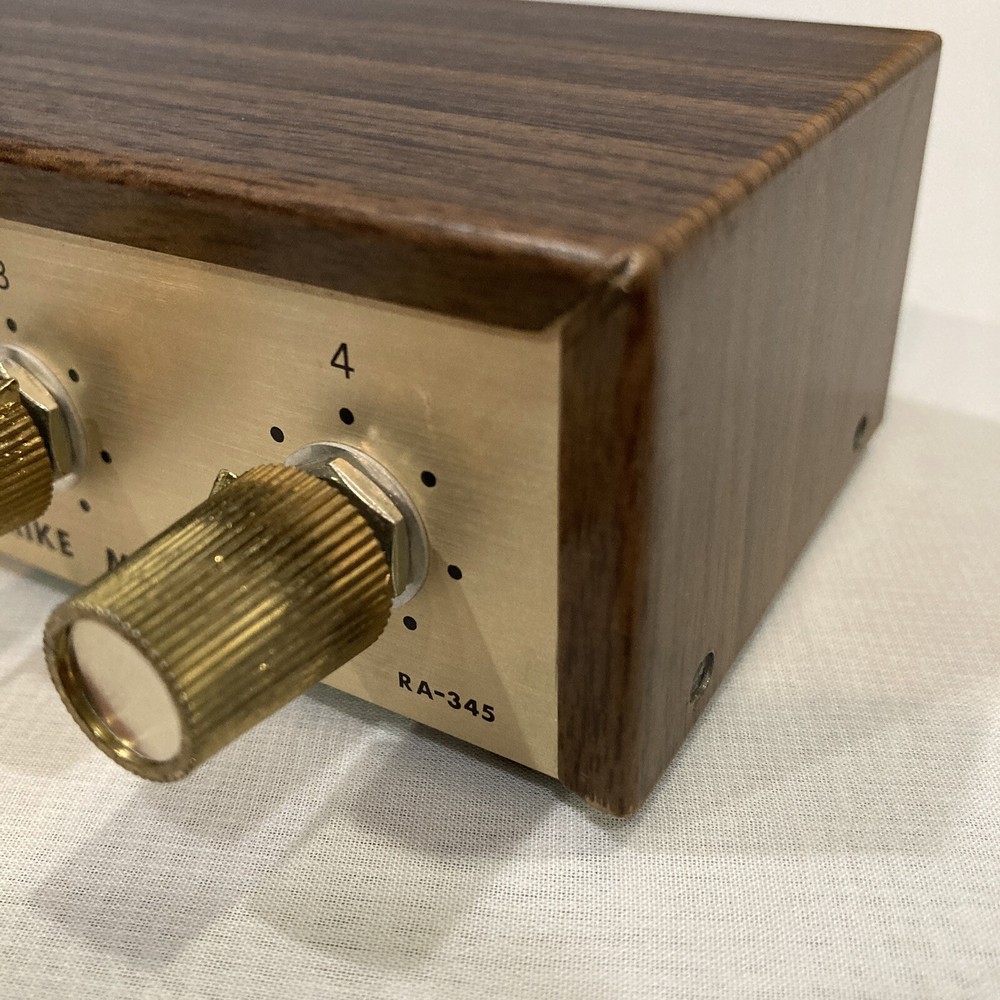 Olson RA-345 Portable Solid State 4 Channel Microphone Mixer Tested