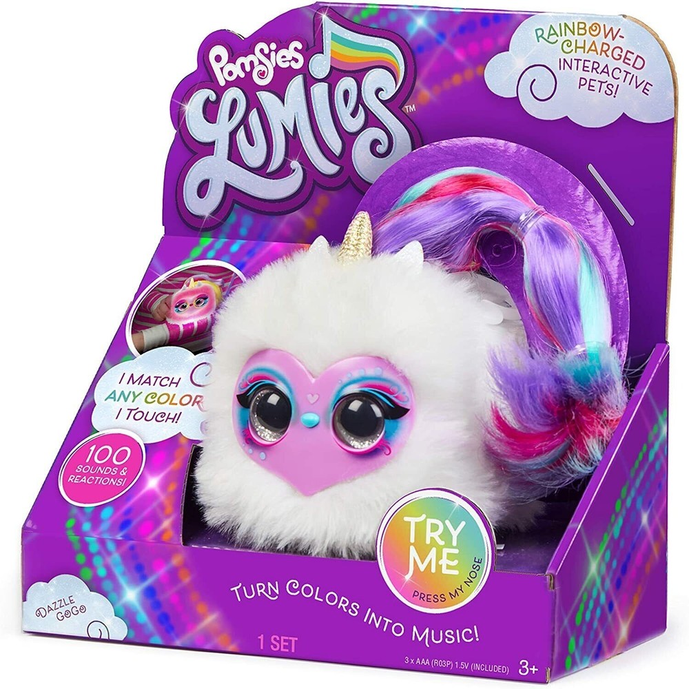 Lumies Rainbow Charged Interactive Pets New T25