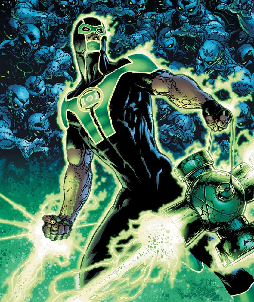 Green Lantern Simon Baz Power Ring, DC Comics, JLA, Prop Replica
