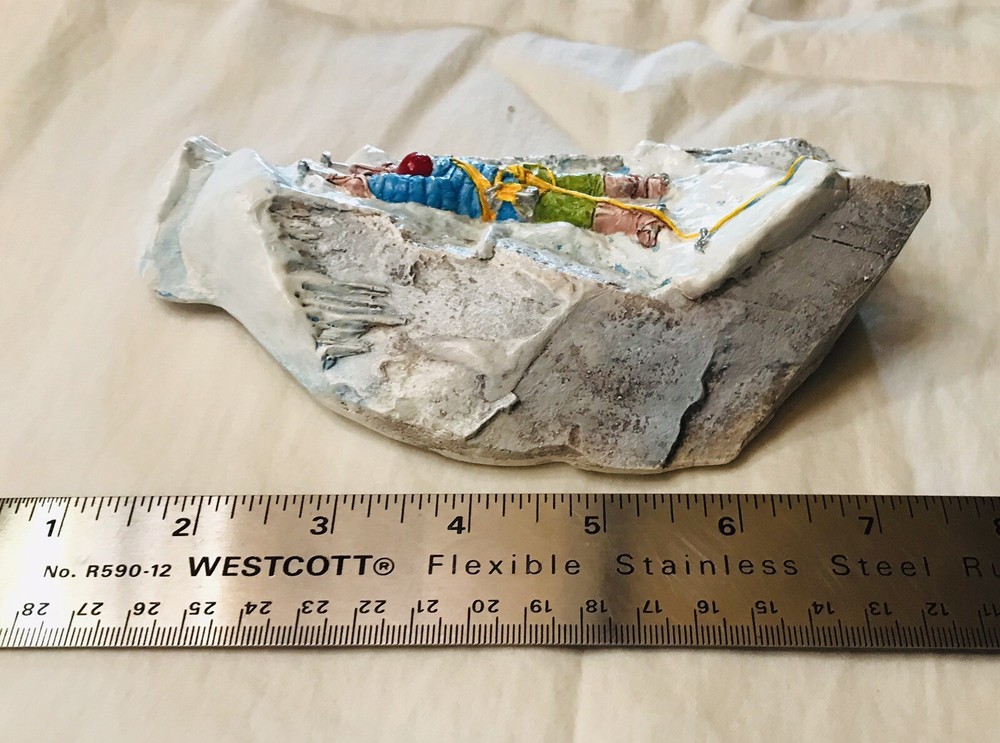 Charlton Ice Climber Ceramic - Hand Painted