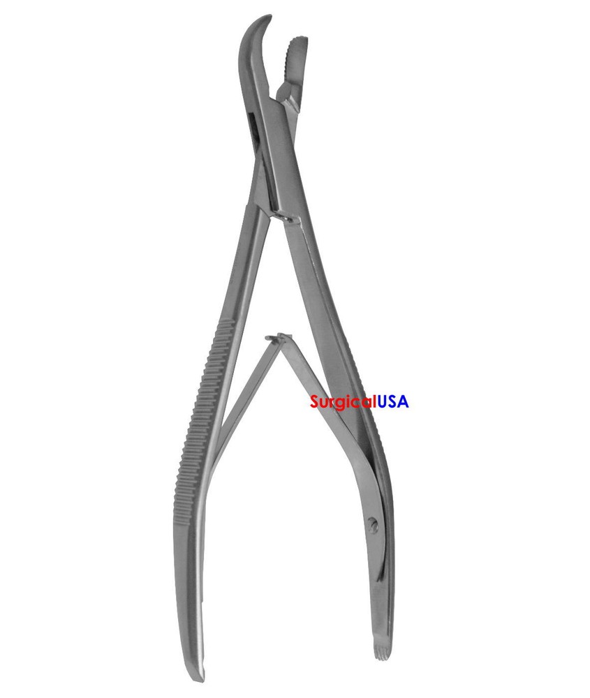 Michel Heath Clip Applying Removing Forceps 5" Double End