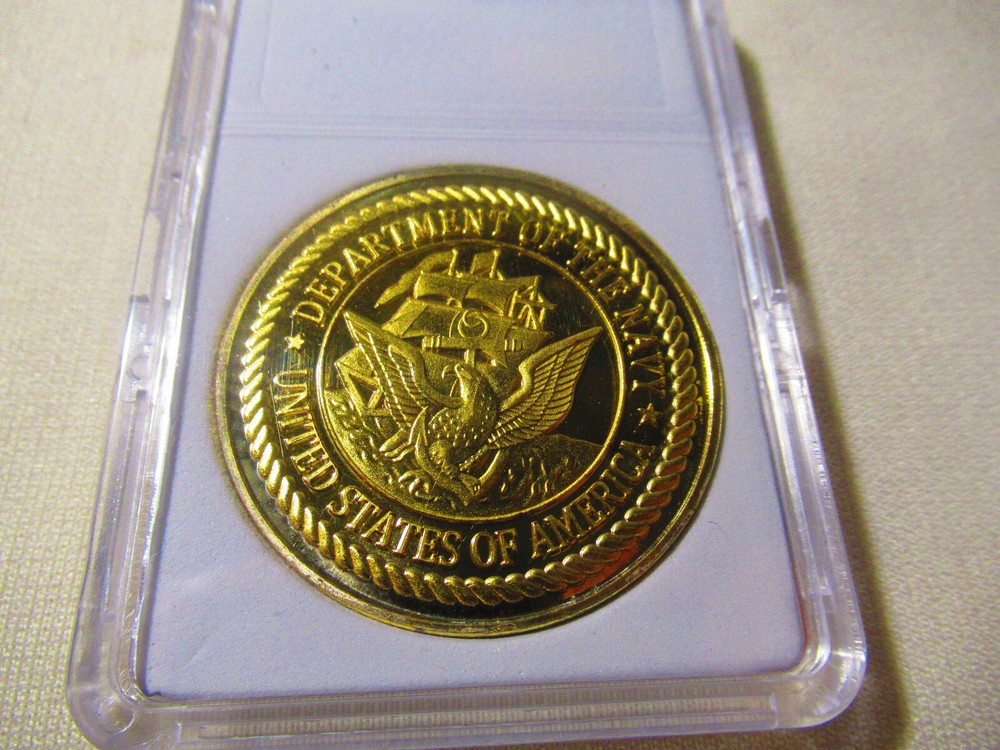 US NAVY - USS BERKELEY (DDG-15) Challenge Coin