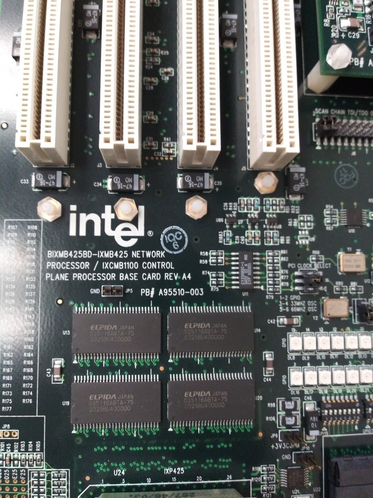 INTEL IXMB425BD -IXMB425 Network Processor Evaluation Board Development REV A4