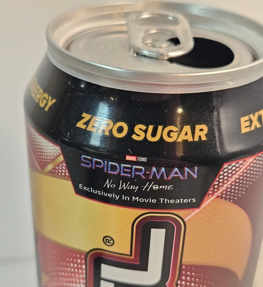 Spiderman No Way Home Energy Drink Can - Empty