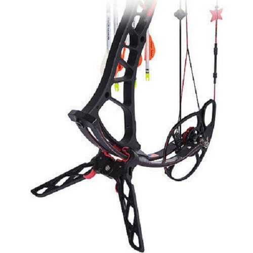 TruGlo Bow Jack Mini Folding Compound Bow Stand Black/Red Model