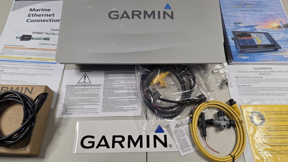 Garmin GPSMAP 7616 16" Marine Chartplotter GPS Fishfinder – Excellent Condition: