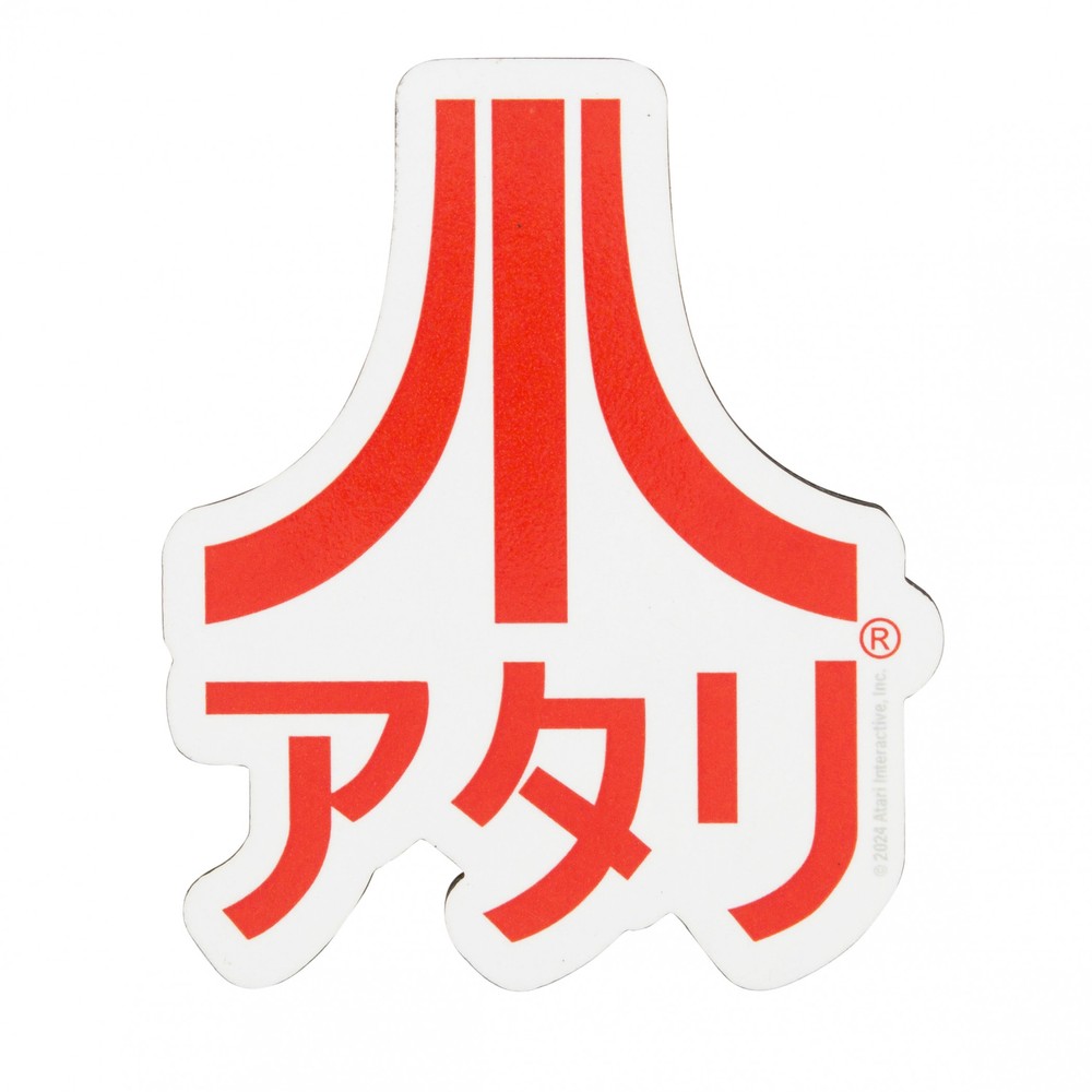 Atari Japanese Logo Magnet Multi-Color