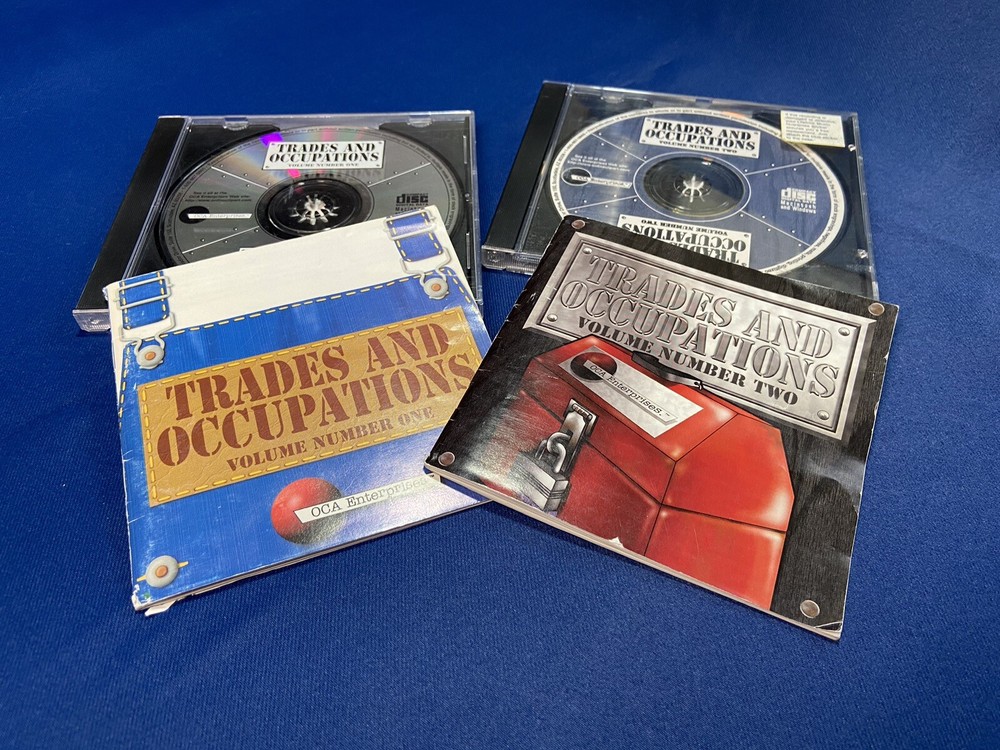Vector Clip Art Trades and Occupations on 2 CD Roms