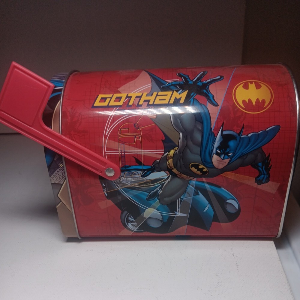 6" Batman Gotham Guardian Small Mailbox Tin Box Company