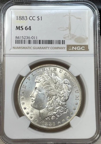 Morgan Dollar (1883-CC) - NGC - MS64