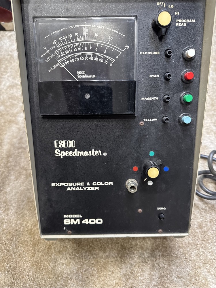 Eseco Speedmaster Exposure & Color Analyzer MS 400 UNTESTED