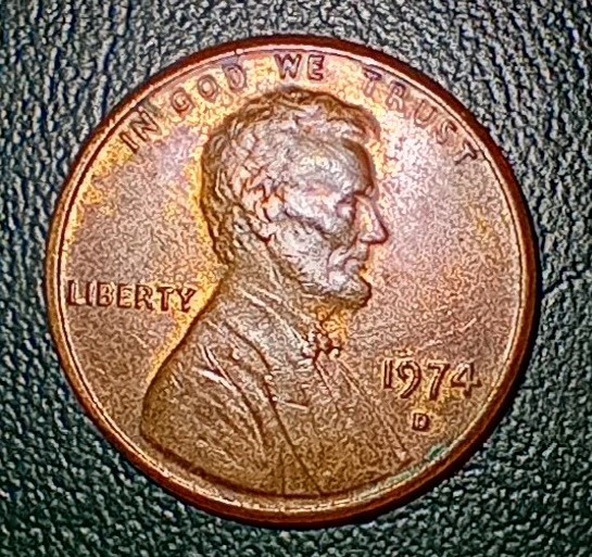 1974 D Penny