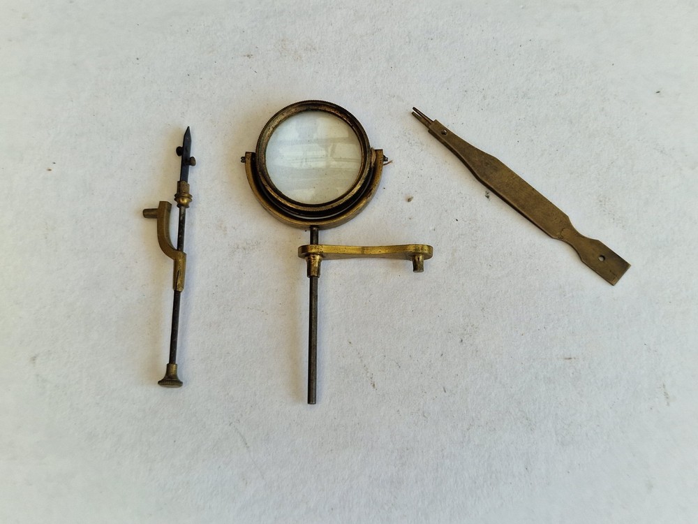 Antique Martins Type Drum Microscope