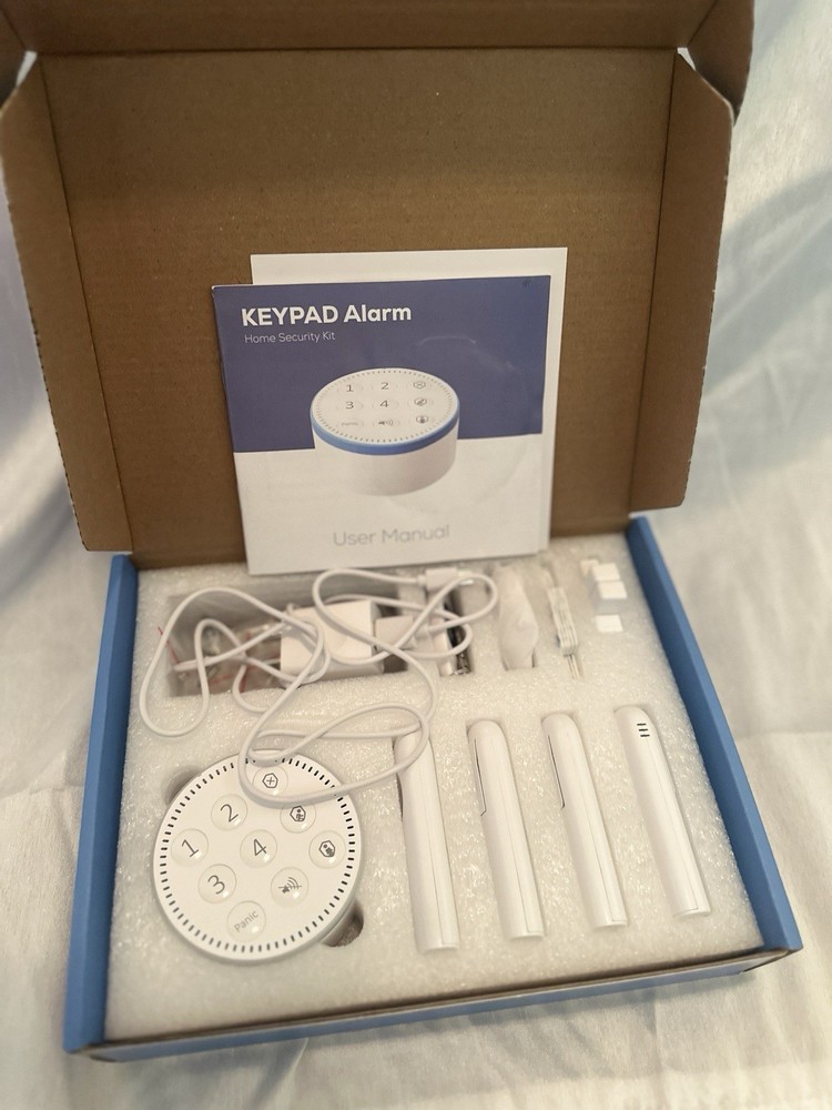 Wireless Home Security System No Monthly Fee 4 Pack Home Security Alarm