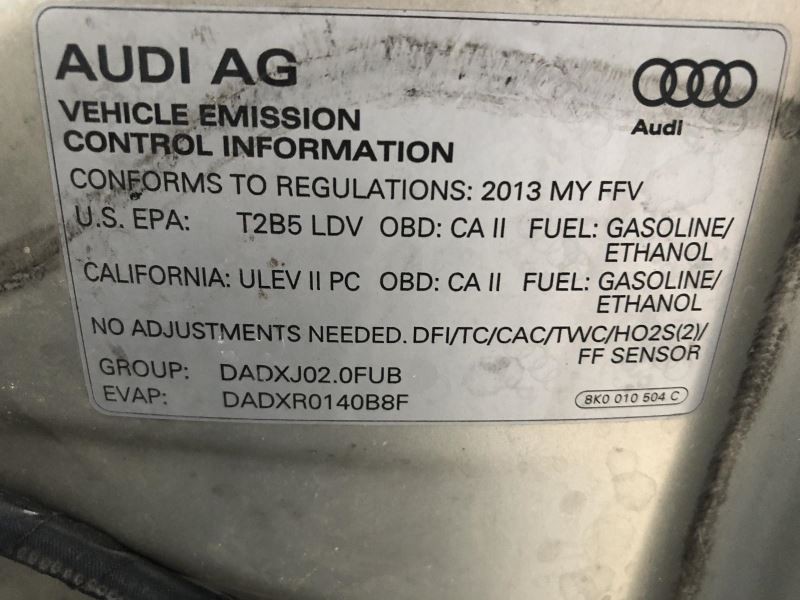 2009-2017 AUDI Q5 Infotainment Display Control Switch (console) 859943