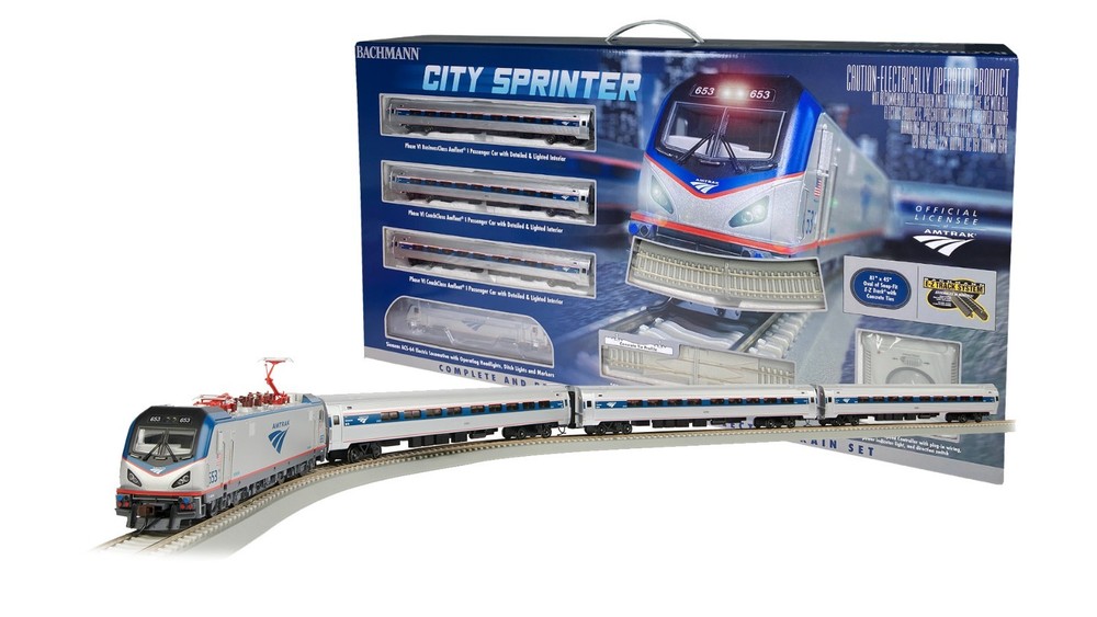 HO Bachmann 00772 Amtrak® City Sprinter (DCC/Sound Ready)