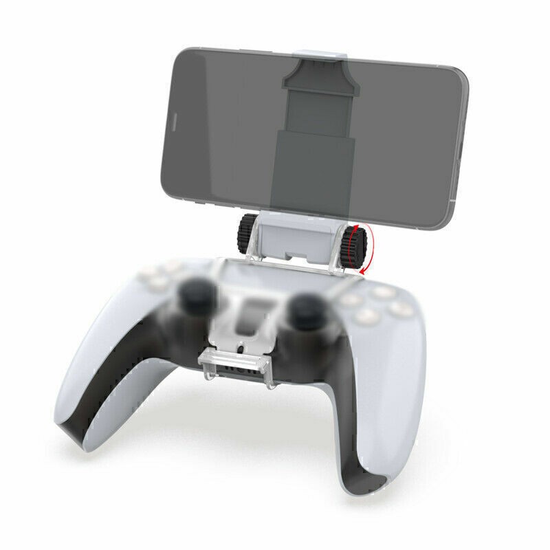 Adjustable Cell Phone Clip Holder Clamp Stand Mount For PS5 Controller Joystick