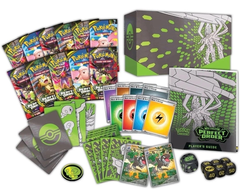 Pokemon Mega Evolution Perfect Order Elite Trainer ETB Box