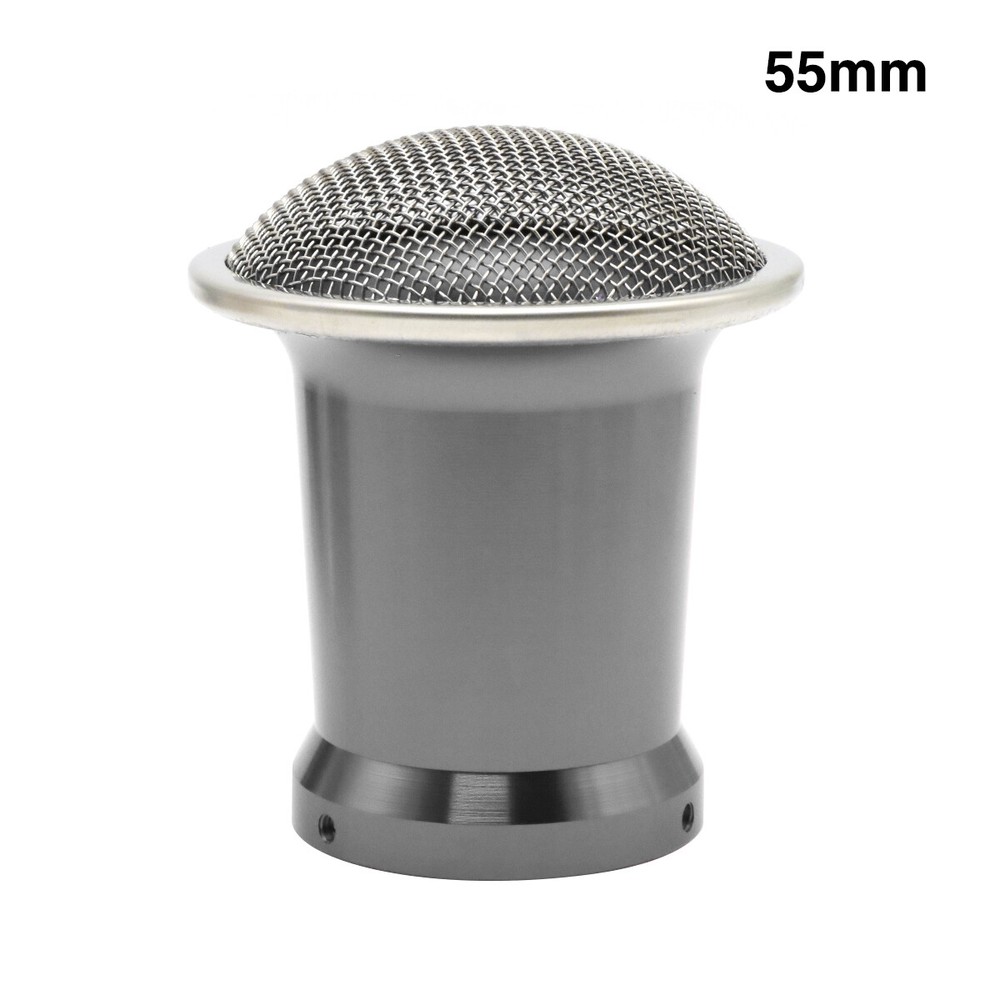 Motorcycle Carburetor Carb 55mm Velocity Stack w/ Net Screen Air Filter Cup