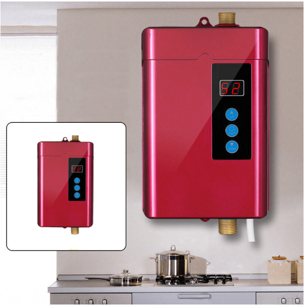 Tankless Water Heater Electric Whole House Instant Hot On Demand 3000W 110V NEW