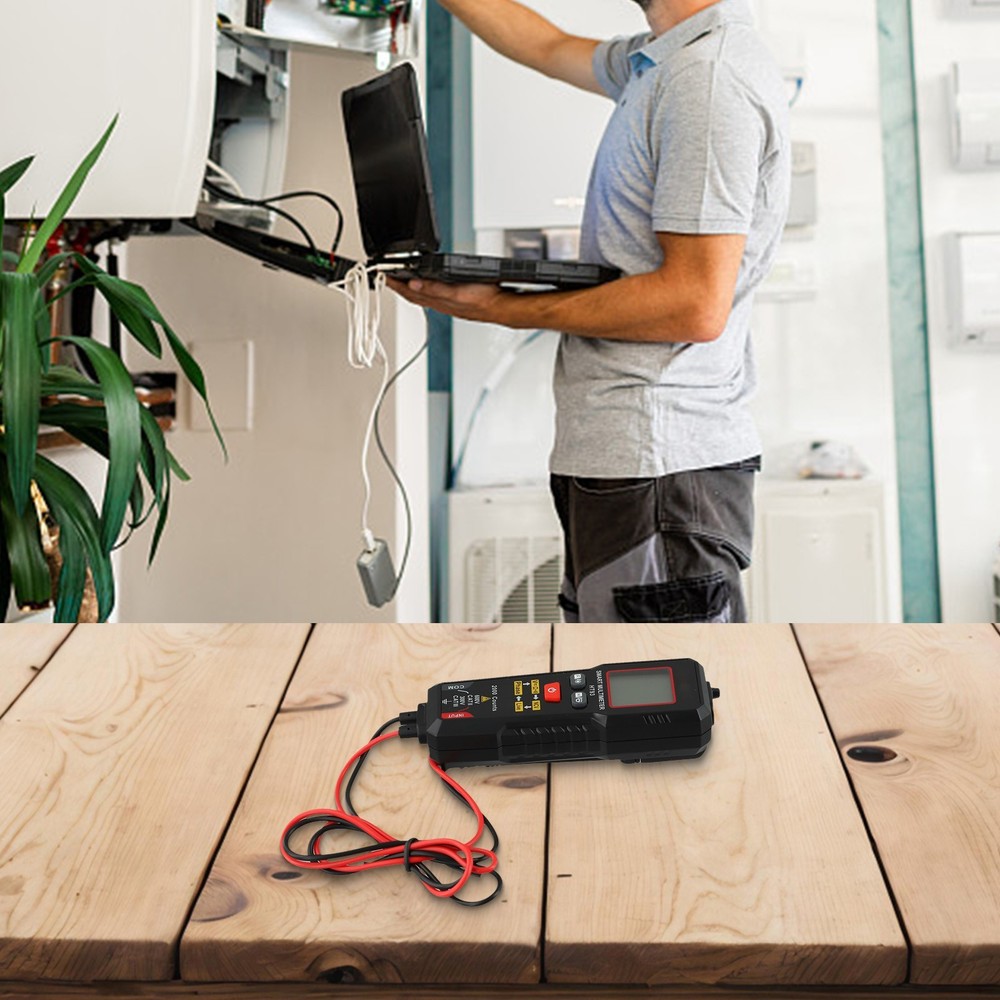 Handheld HT93 Multimeter with LED Flashlight and Auto Shutdown Feature