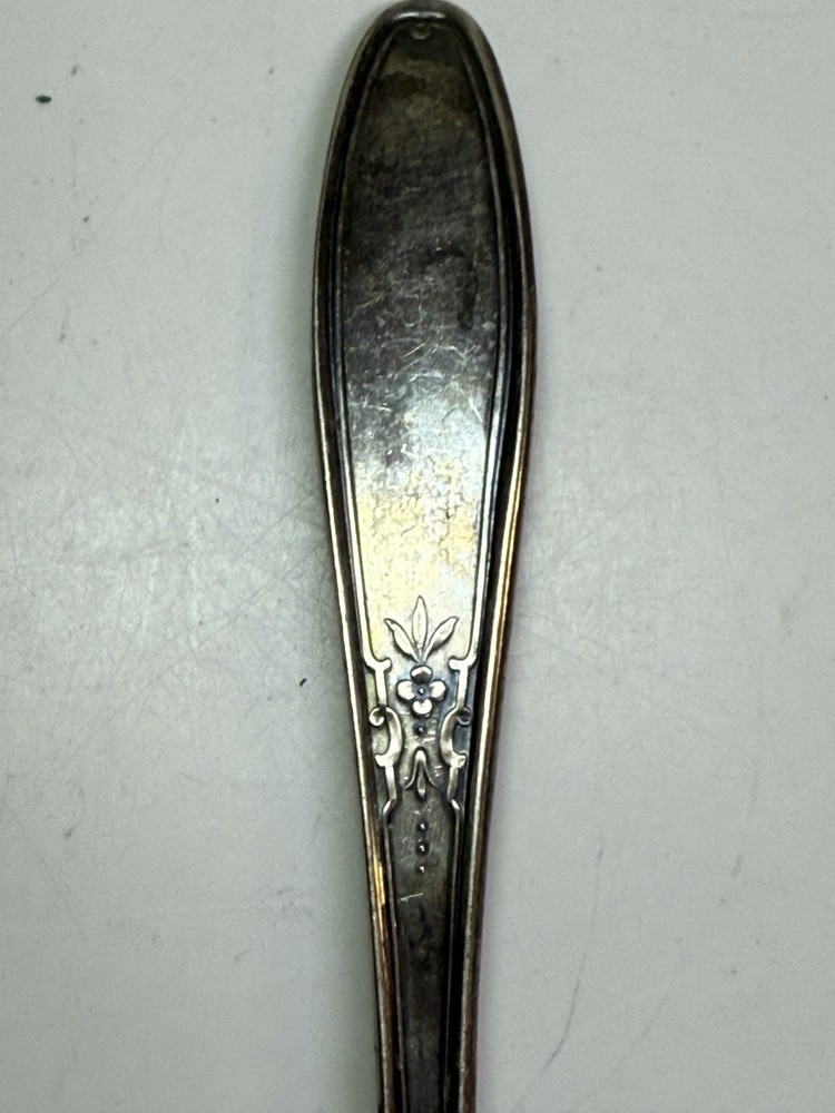 International Silver Princess-Lady Doris Medium Cold Meat Serving Fork