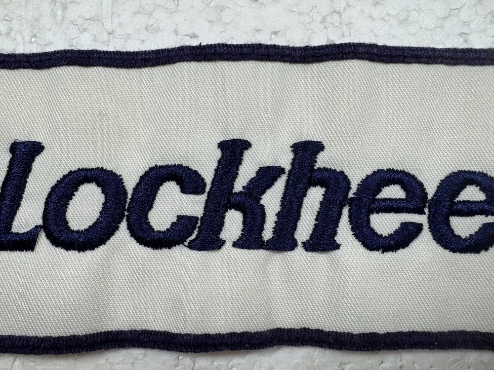 Vintage - Large Lockheed Patch