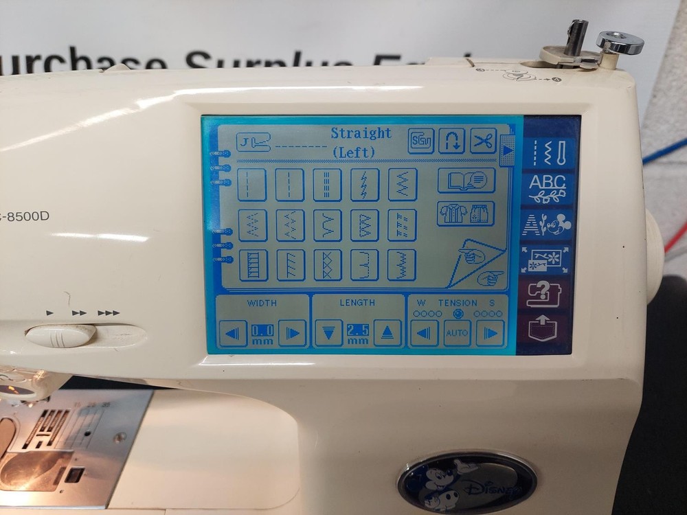 Brother Pacesetter PC-8500D Computerized Embroidery & Sewing Machine