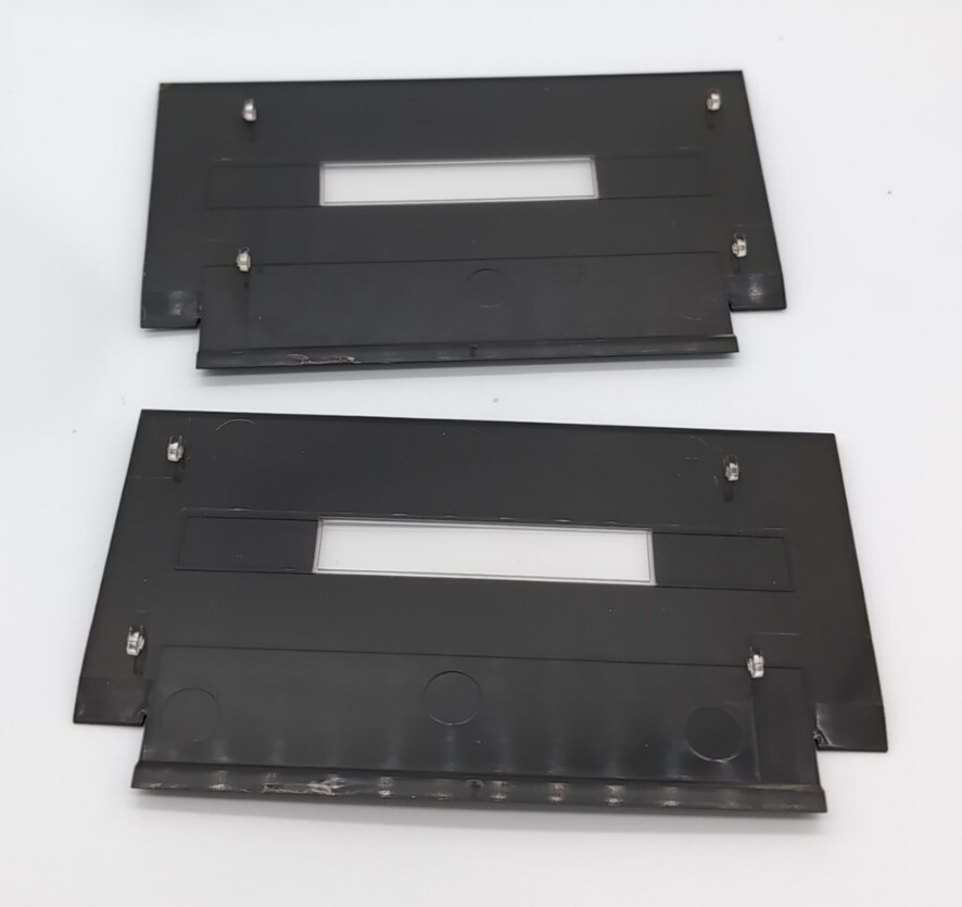 Sansui Cassette Deck Door Covers both A & B From DR-E370 Pair