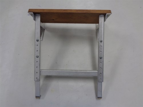 ADJUSTABLE TEAK LADDER MARINE BOAT