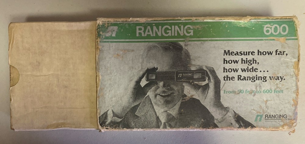 Vintage Ranging 600 Optical Tapemeasure