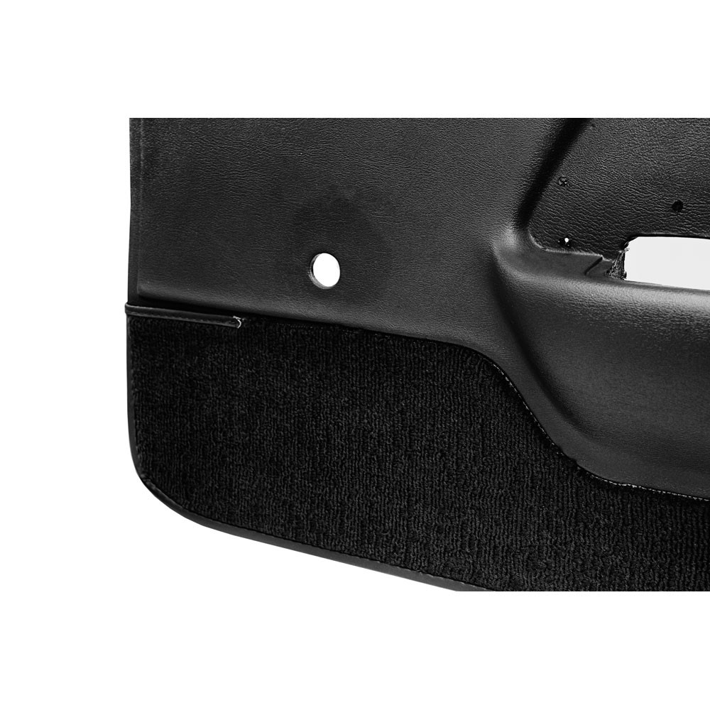 Door Panel Deluxe/Mach 1 Interior Black Pair 1969 Mustang