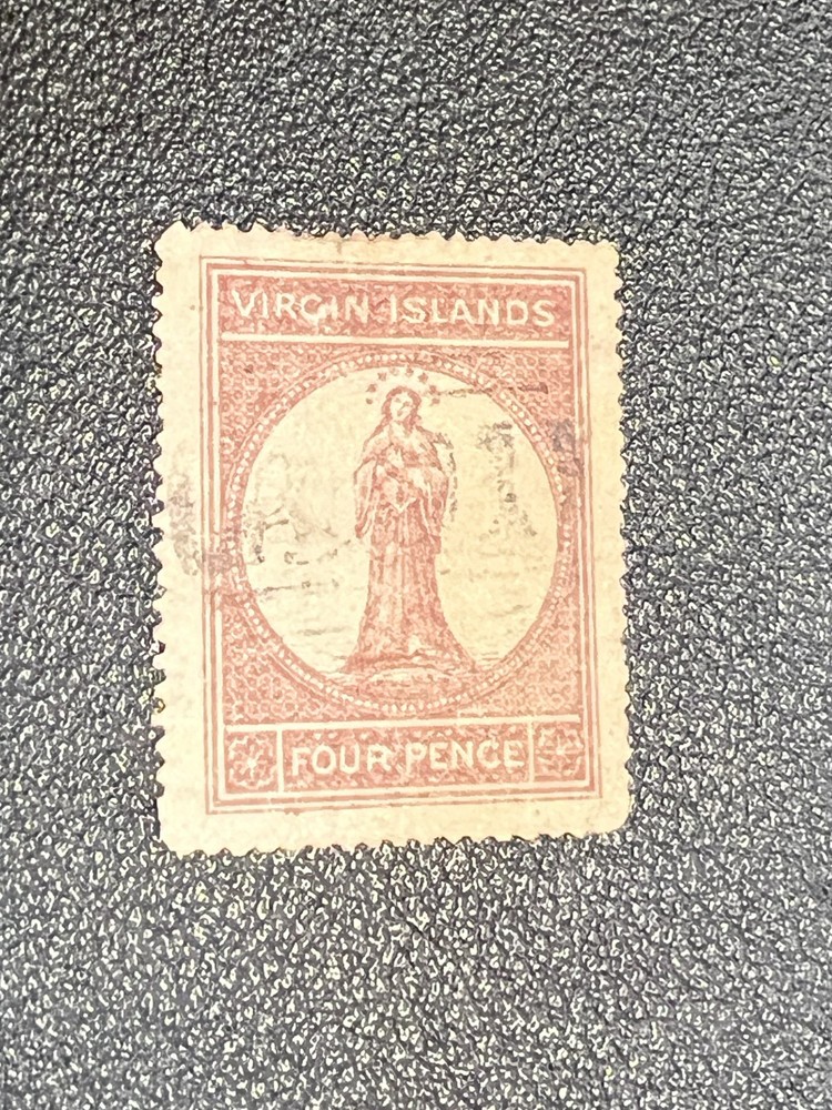 Virgin Islands stamp 5 used