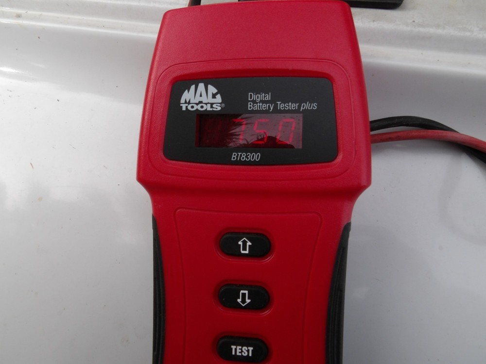 Mac Tools BT8300 Battery Tester Case & Manual MINT