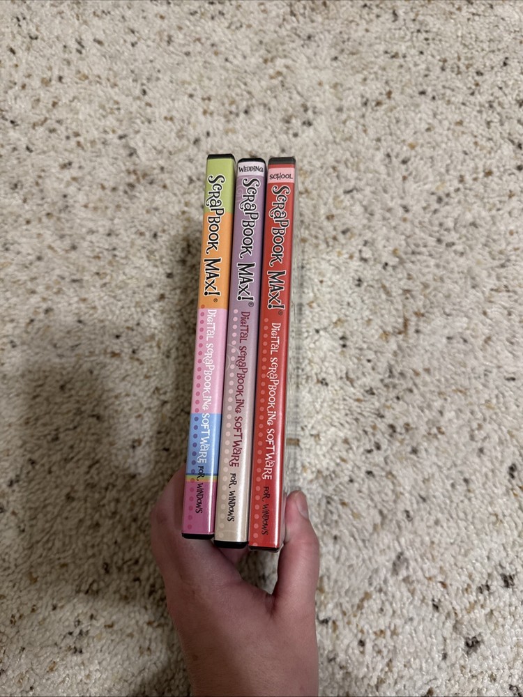 Scrapbook Max Wedding Edition School Edition Computer Program Software