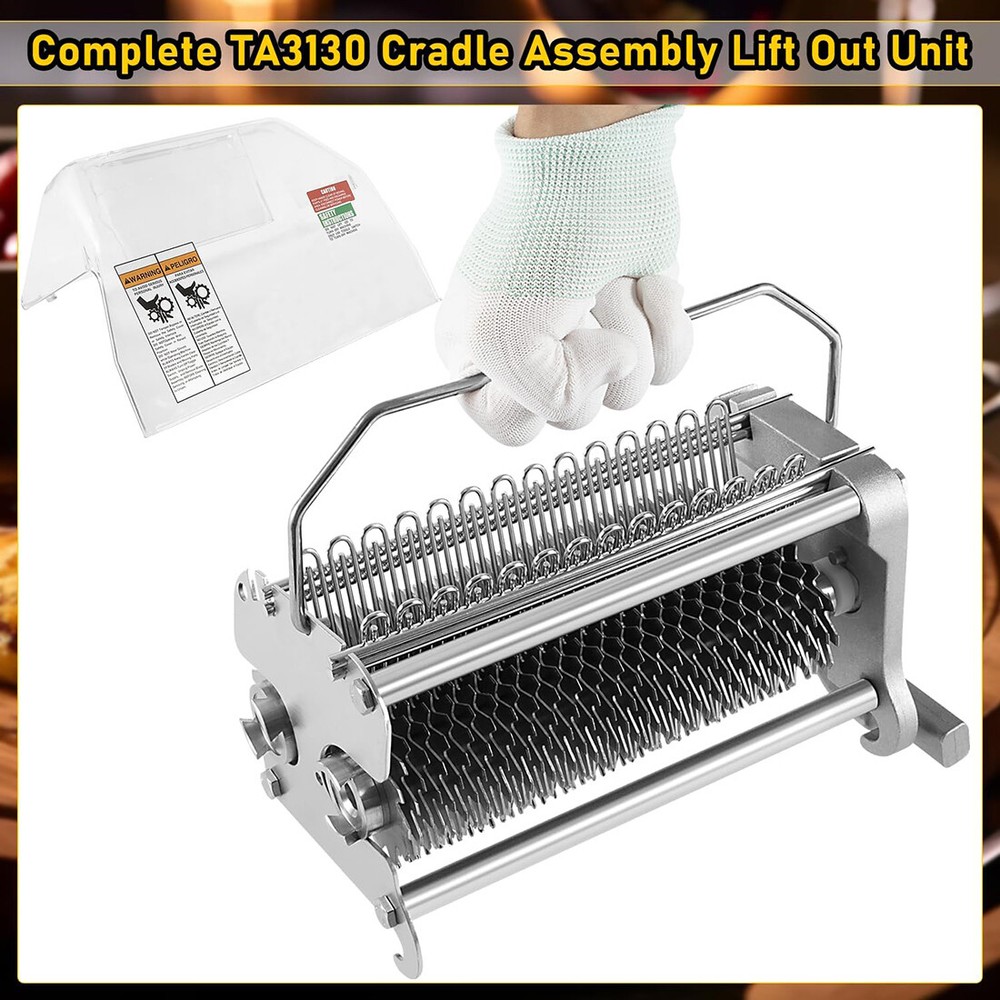 For Biro Pro 9 Tenderizer Stew Cradle Assembly Complete W/ Combs Lock # TA3130