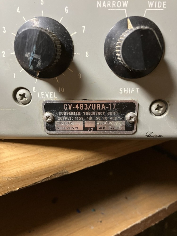 Converter Frequency Shift CV-483/ura-17