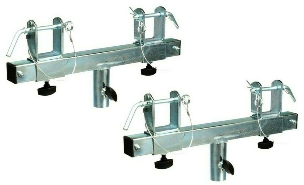 2 MR TRUSS Universal Chrome T-Adapter Triangle/Square T-Adapter Triangle or