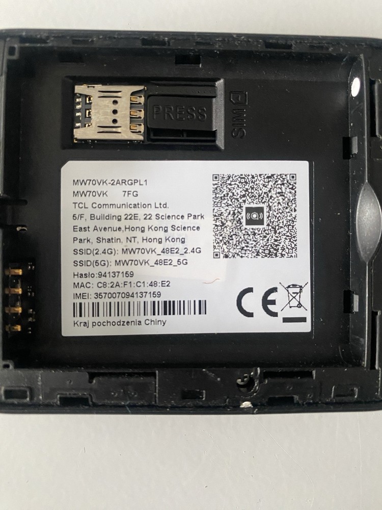 Alcatel Link Zone 4G LTE Mobile