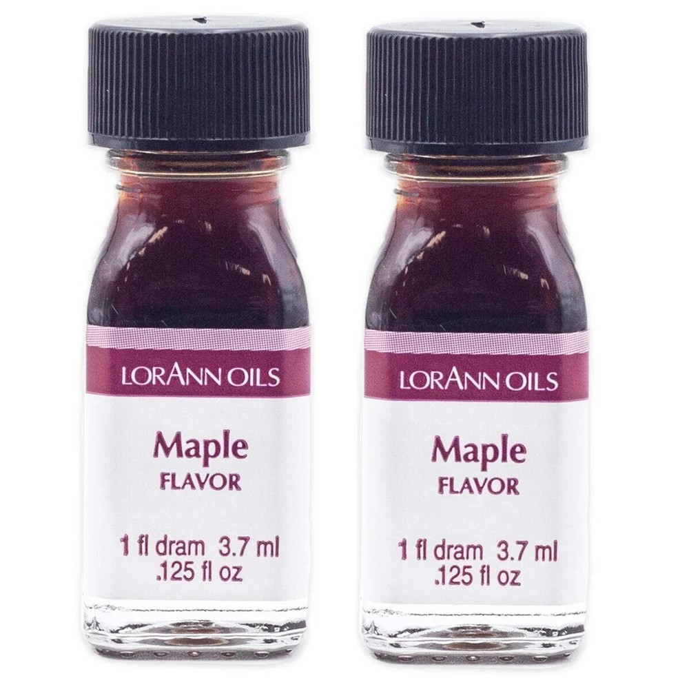 SM Lorann Oils Maple Flavor 1 Dram 2 Pack
