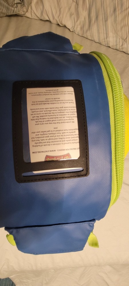 StatPacks G3 Quicklook EMS AED Medic Backpack Bag Blue Stat Packs