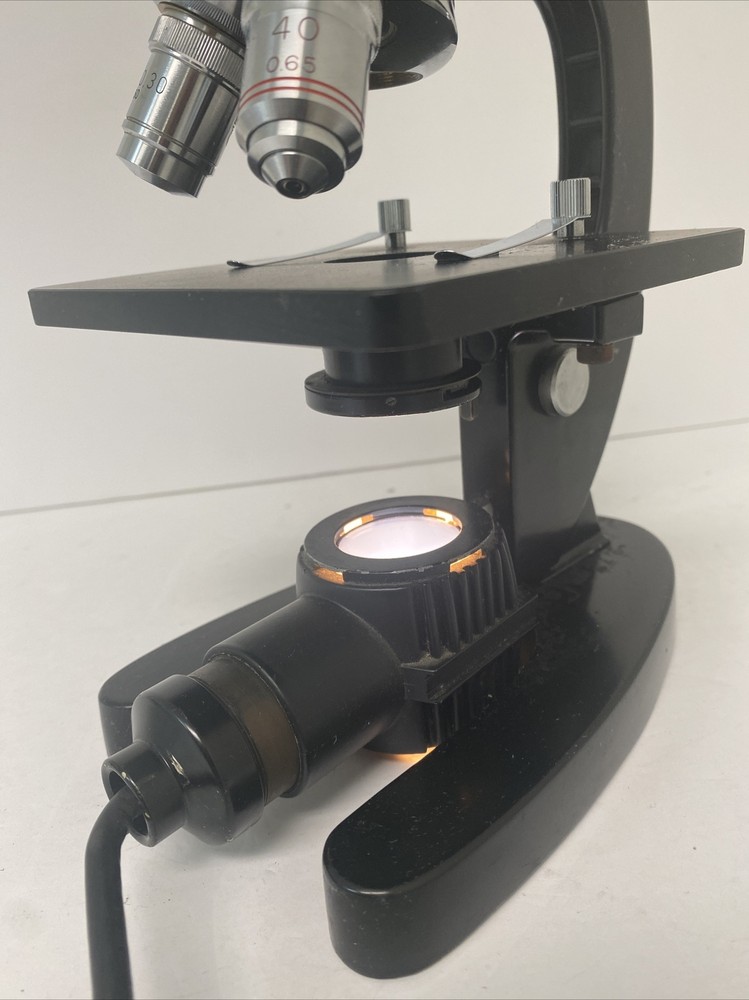 Beck Kassel Vintage Microscope/Sold As-Is/Untested/Read