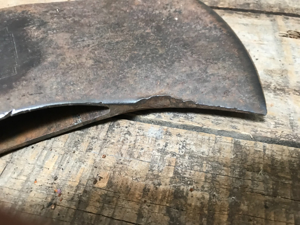 Vintage Rusty Vaughan Sub-Zero Double Bit Axe 3 lb.